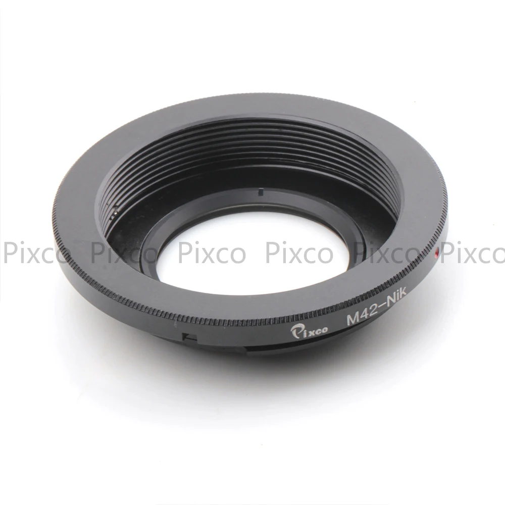 Pixco M42-Nik With Infinity Focus Glass Lens Adapter Ring Suit For M42 to suit for Nikon Camera D750 D8