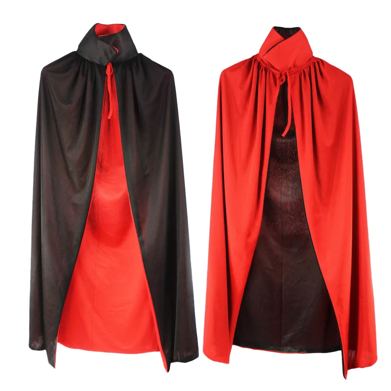 Free shipping 140CM Vampire Cloak Halloween props dress dance party activities vampire sorcerer Costumes Christmas play Supplies