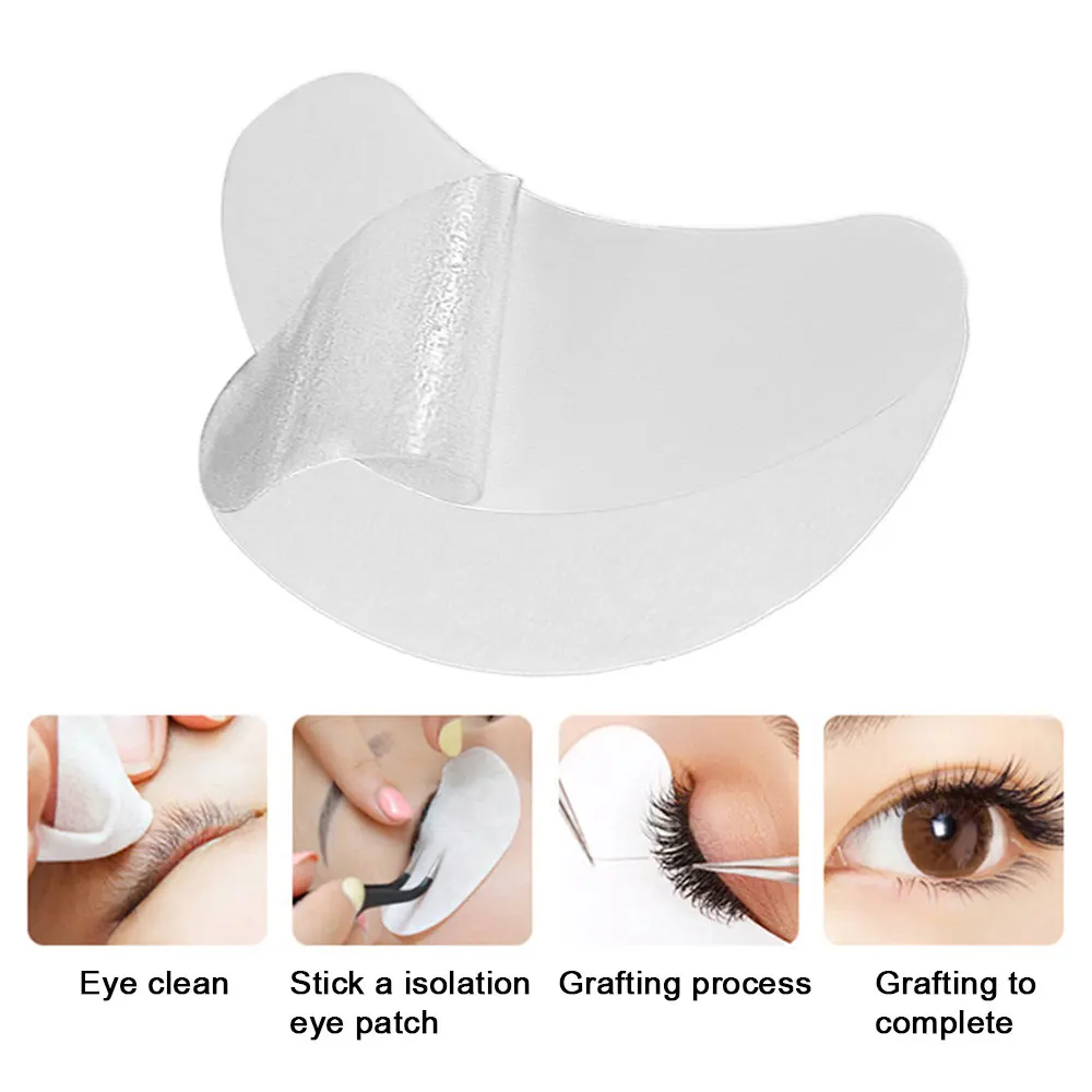 Dighealth – coussinets sous les yeux pour Extension de cils, patchs en papier pour les yeux greffés, enveloppes autocollantes, fournitures d'extension de cils