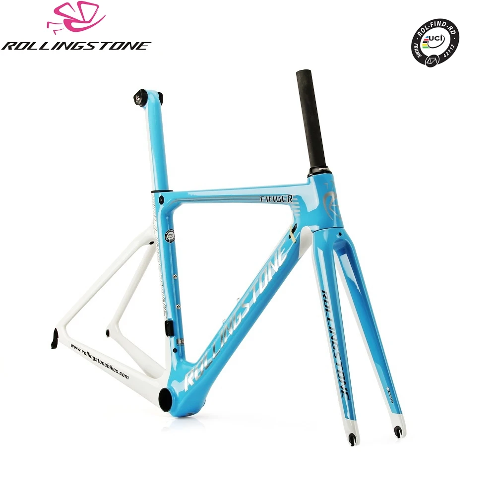 Rolling Stone UCI bicycle frame carbon road bike aero frameset FINDER 2018 700C 45 47 50 52CM racing toray T800 ultralight