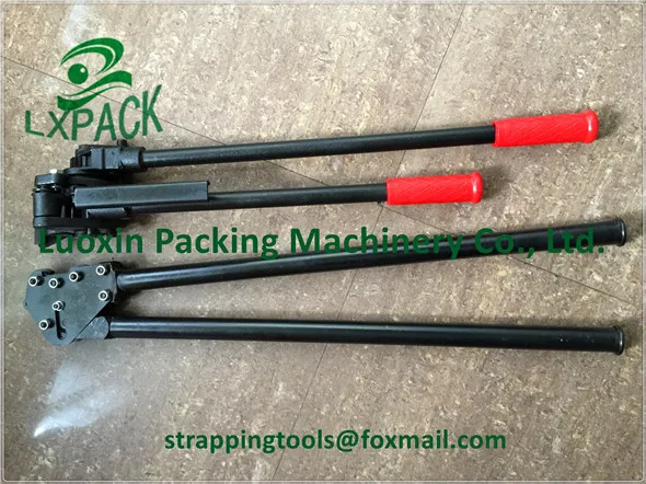 LX-PACK Manual steel strapping tool easy to use and adjust. Reliable for medium to heavy industrial duty 13-19mm 1/2''-3/4''