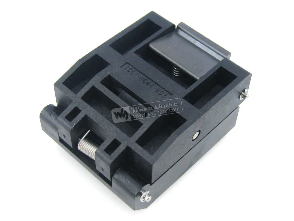 

IC51-0644-807-6 Yamaichi IC Test Socket 0.5mm Pitch QFP64 TQFP64 FQFP64 PQFP64 package