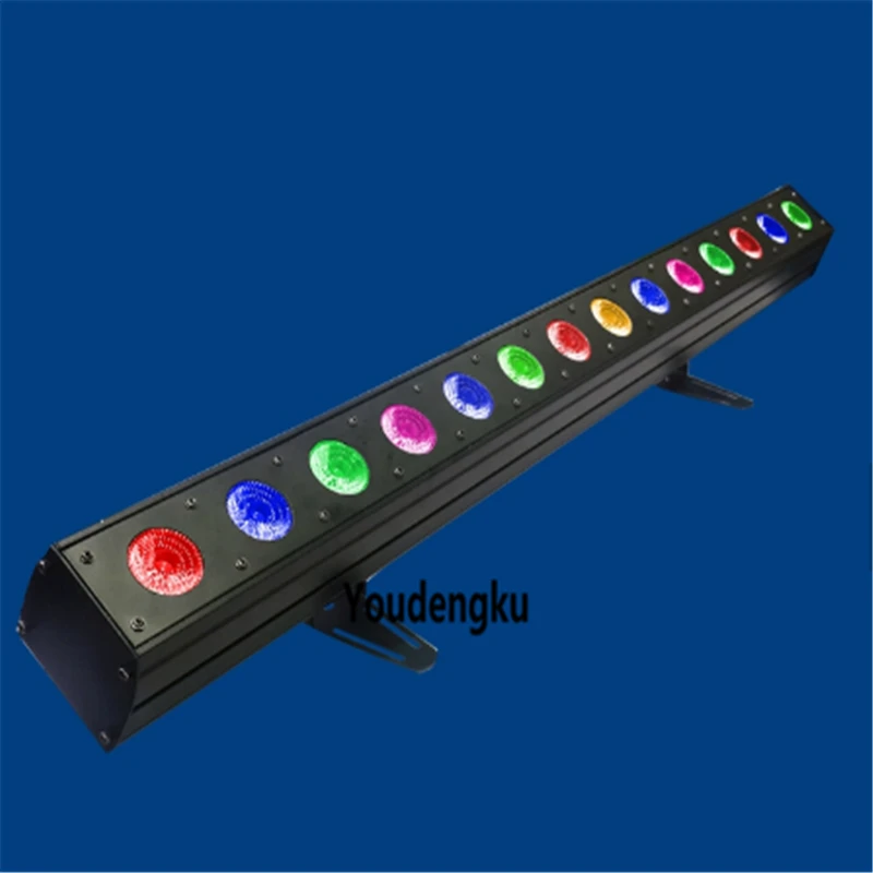 10 pieces pixel beam wash 14*30W led wall washer RGB 3in1 14pcs rgb washer bar indoor disco light