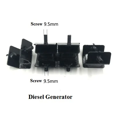 

4pcs /lot Shockproof Damping foot for Diesel generator 188F 190F GX390 GX420 GX450