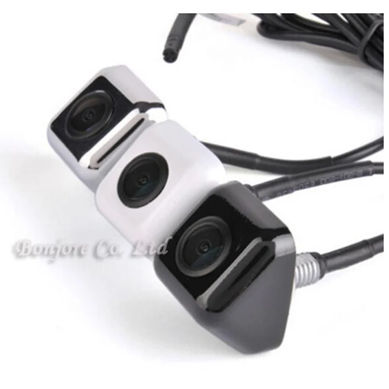 2017General Autos Screw Car Rear View Backup Reverse Parking 170 degree Wide Angle CCD Night Vision waterproof Rear/Front Camera