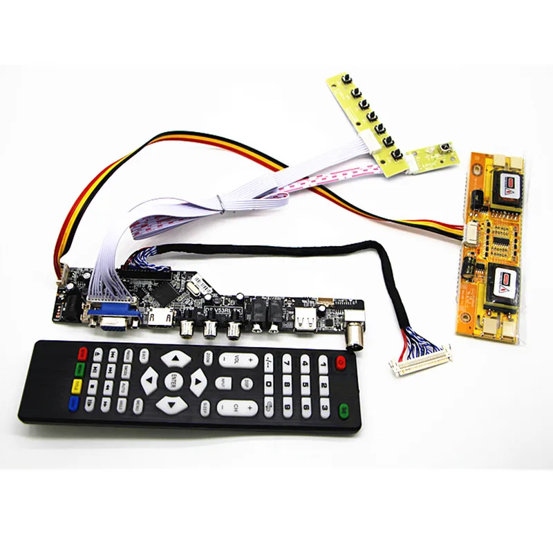 TV + HDMI + VGA + AV + USB + AUDIO TV panel sterowników LCD 22 "LTM220M1-L01 M220Z1-L03 1680*1050 płyta kontrolera LCD zestawy DIY