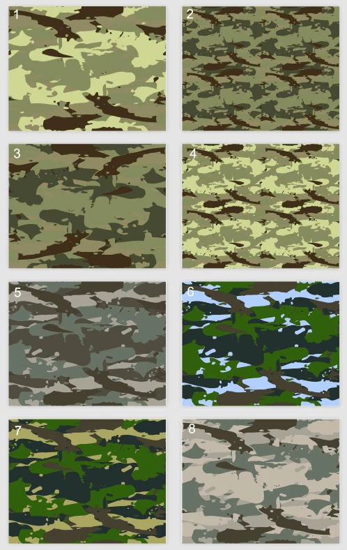 7x5ft 8 different Style Military Army Camouflage Washable No Wrinkle Banner Photo Studio Background Backdrop Polyester Fabric