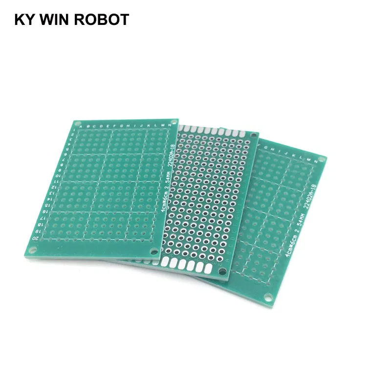 Picture 7: 5pcs 4x6cm 40x60 mm Single Side Prototype PCB Universal Printed Circuit Board Protoboard For Arduino
