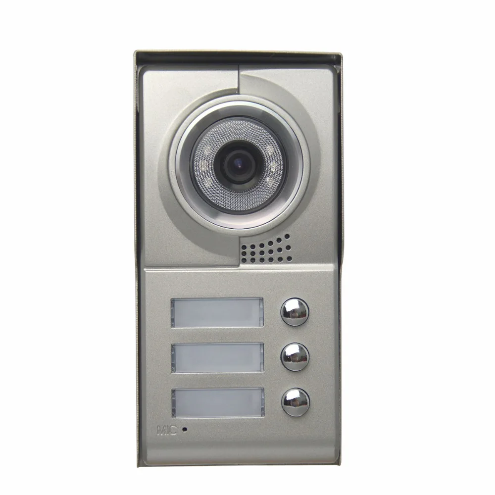 3 Units Apartment Video intercom system 7\