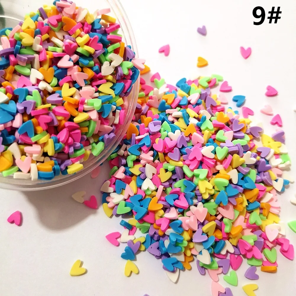 20g Polymer Clay Streusel Bunte süße gefälschte Fruchtzucker Schokoladenkorn Simulation Lebensmittel Heimdekoration Puppenhaus – Detail 9