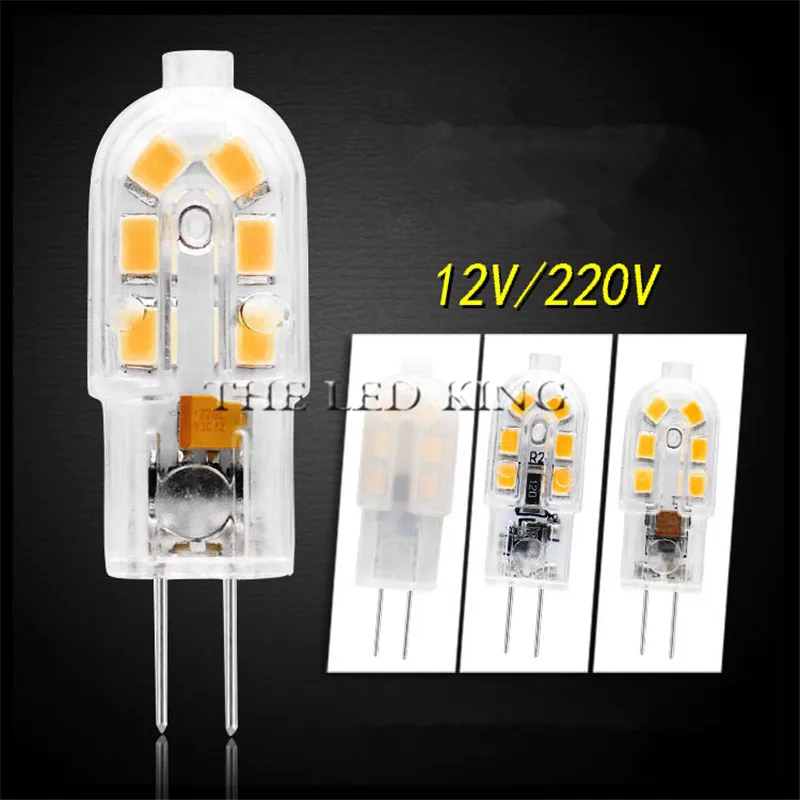 Pode ser escurecido 12v/220v mini led g4 g9 lâmpada led 4w 9 dc/ac 360 ângulo lustre substituir halogênio lampada ampola bombilla