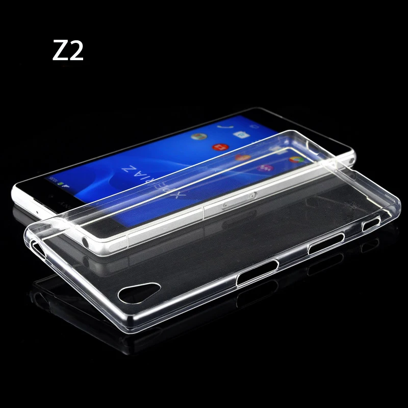 Soft Transparent TPU Cover Clear Crystal Case Protective shell For Sony Xperia XZ Premium