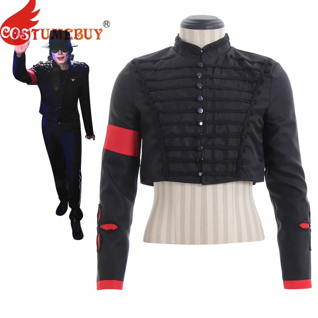 

CostumeBuy For MJ MICHAEL JACKSON MTV AWARDS MILITARY Cosplay JACKET COSTUME Halloween Party Custom Made