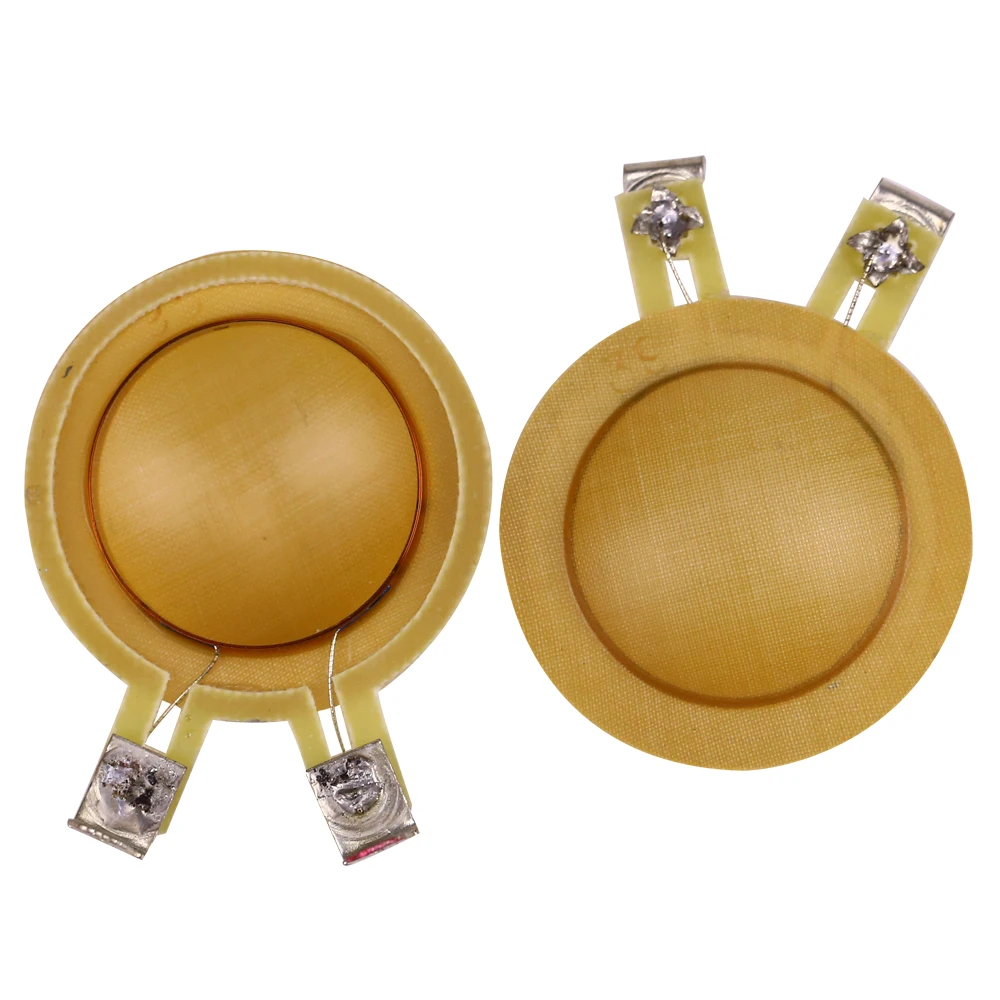 Ghxamp 25.5MM 25.4MM Horn Resin Diaphragm Treble Voice Coil tweeter Film Driver Head speaker Repair 4.1-8OHM Universal 1Pairs