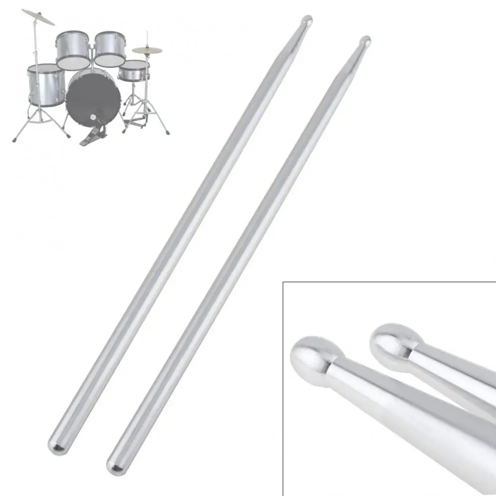 5A Aluminium Alloy Drum Sticks for Jazz Drum and Dumb Drum Pad Practicing Strength Endurance Exercises