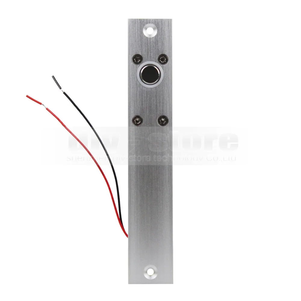 DIYSECUR NEW Electric Drop Bolt Lock Fail-Safe 12V Low Hold Current NC Model for Access Control System Kit