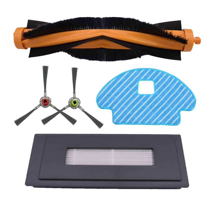 Spazzola principale Filtro Hepa Spazzola Laterale Mop Pad Kit di Ricambio per ECOVACS DEEBOT DG3G-KTA OZMO 930 Parti per Vaccum cleaner Accessori