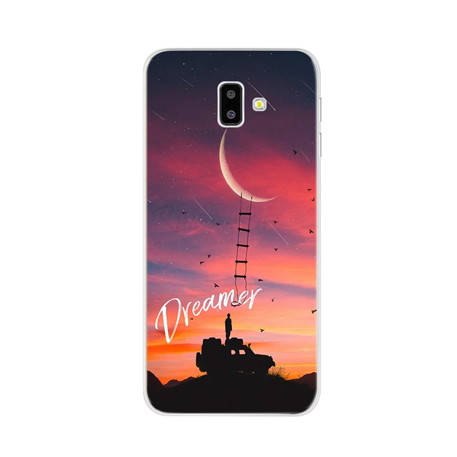 Case For Samsung Galaxy J4 J6 Plus 2018 Samsung J4 J6 J8 J 4 6 Plus 2018 Case tpu Painting Silicone soft Back Phone Cases Cover