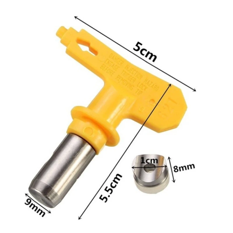 Varies type airless spray gun nozzle 211,315,317,411,517,519,521 airless paint spray tip sprayer nozzles 1075