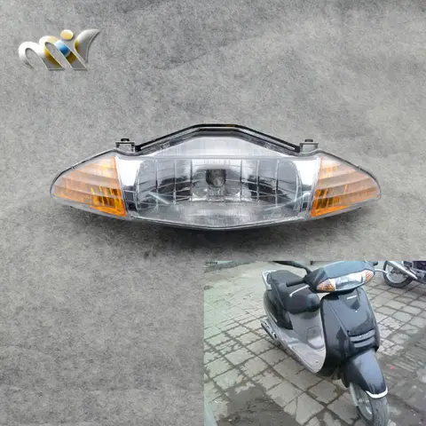 MOFO CAIZHUANGSHI Motorcycle headlight For Honda LEAD 50/100 AF48/JF06 Motorcycle scooter headlight assembly