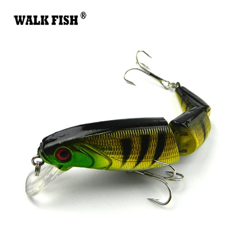 Walk Fish 1Pcs 10.5cm 15g Japan Wobbler 3-sections Fishing Lures Minnow Swimbait Crankbait