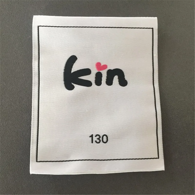 

Customized Double Density Sewing Label Woven Label for Clothing