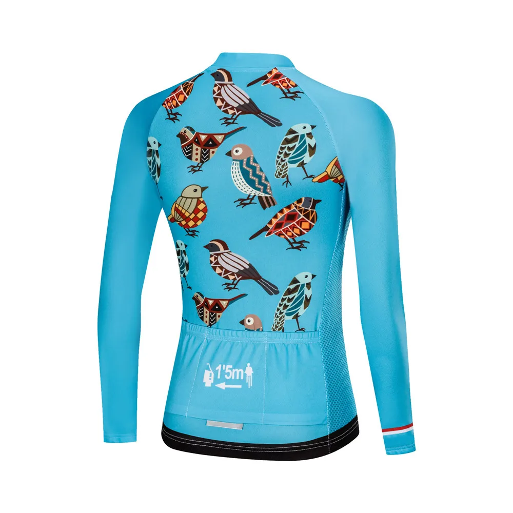 Women Quick Dry Cycling Jersey Mountain Bike Clothes Summer Long Sleeve Bicycle Clothing Ropa Ciclismo Tops Apparel Customized