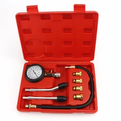 pressure gauge 9pcs Petrol Gas Engine Cylinder Compressor Gauge Meter