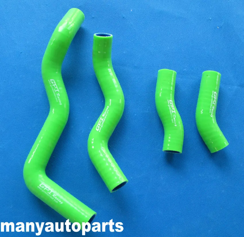 لكاواساكي KLX250 KLX 250 1993-2010 94 95 96 97 98 99 10 سيليكون المبرد المبرد خرطوم الأزرق