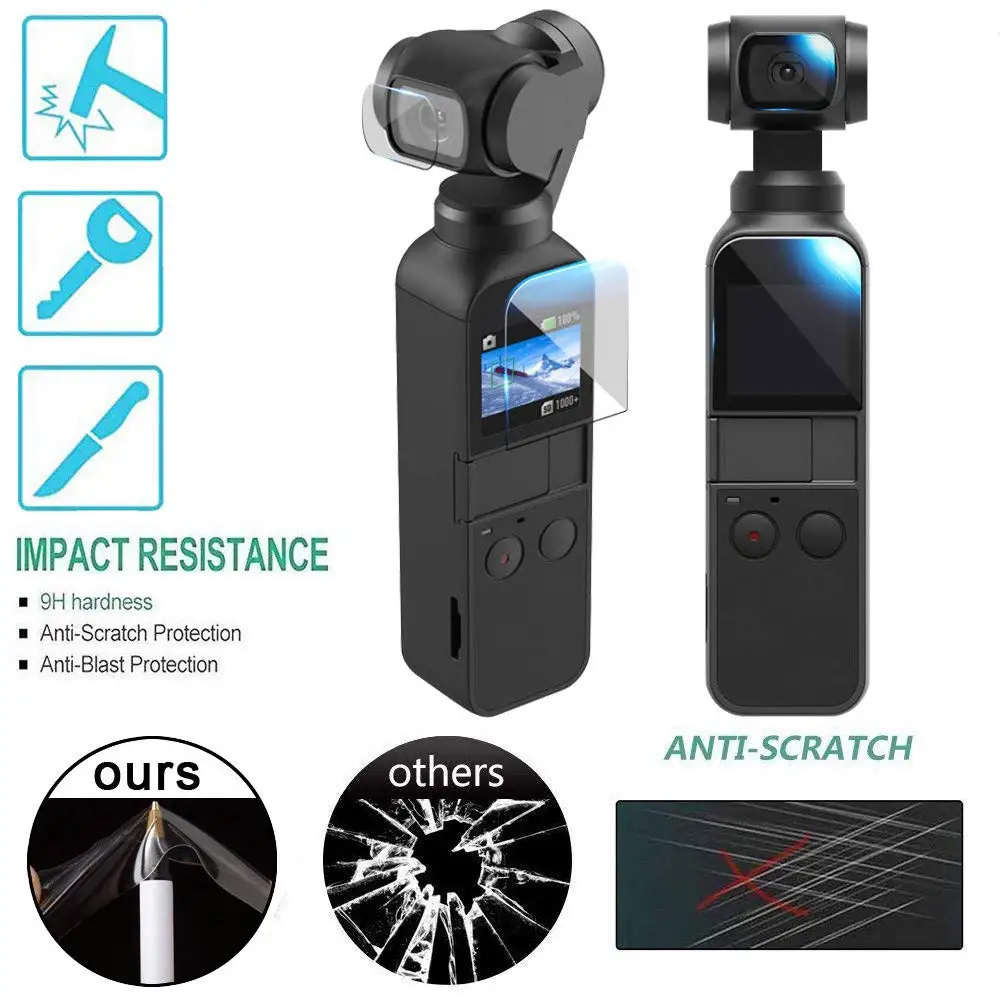 สำหรับ DJI Osmo กระเป๋าอุปกรณ์ป้องกันหน้าจอเลนส์ป้องกันเลนส์ Gimbal Accesorios สำหรับ DJI Osmo กระเป๋า