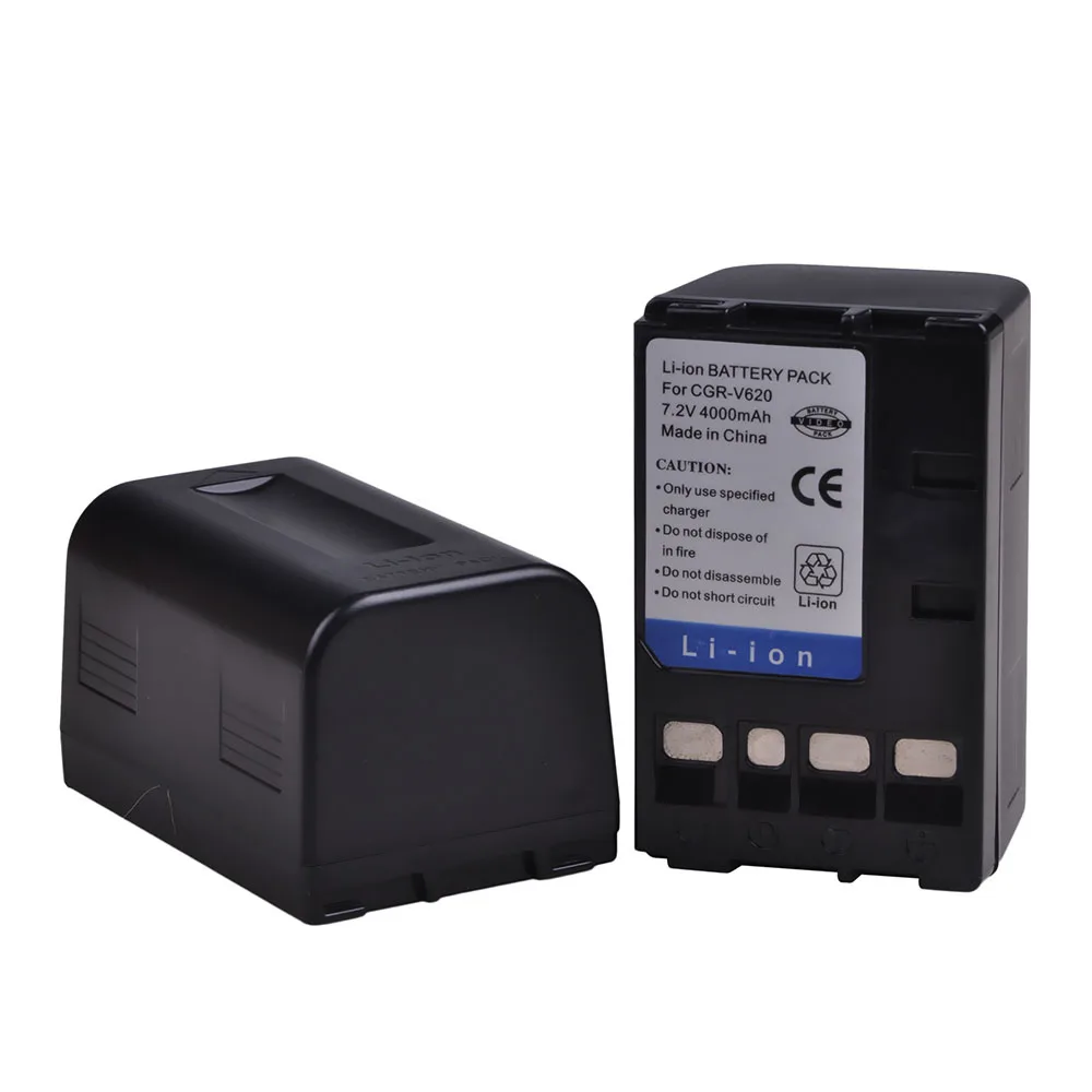 1x4000 mAh PowerTrust CGR-V620 CGR-V14S CGR-V610 CGR-V26S bateria do baterii Panasonic V610 V620 NV-RX14 NV-RX17 NV-RX18 NV-RX24 kamery