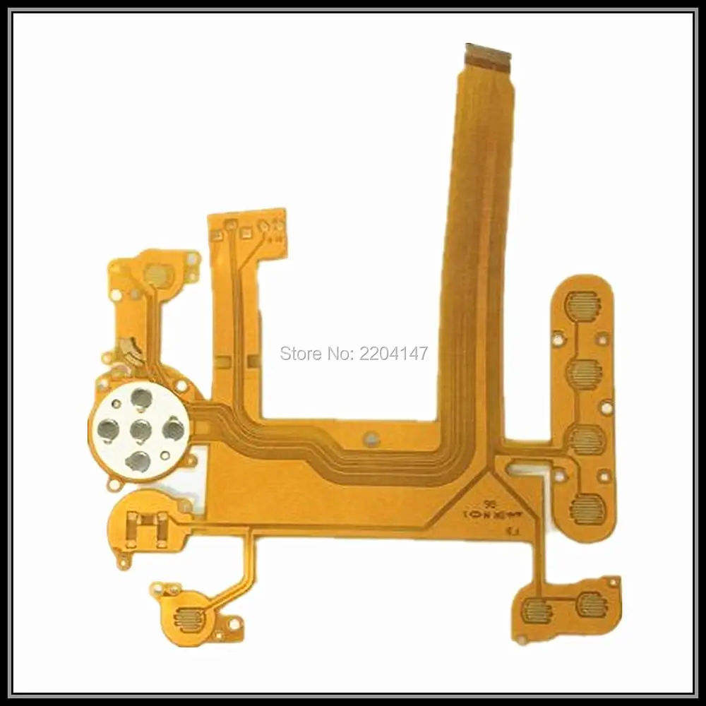 Nuevo Cable LCD Flex D7000 FPC para Nikon D7000 key flex D7000 unidad trasera FPC sin cubierta de botones