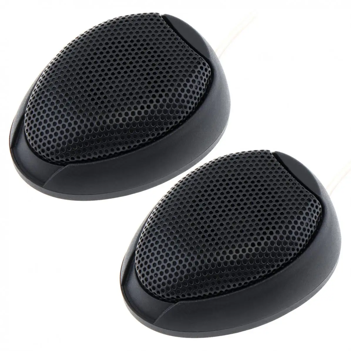 2pcs Universal 12V 1000W TW-106 Metal + Plastic High Efficiency Mini Car Dome Tweeter Speakers for Car Audio System