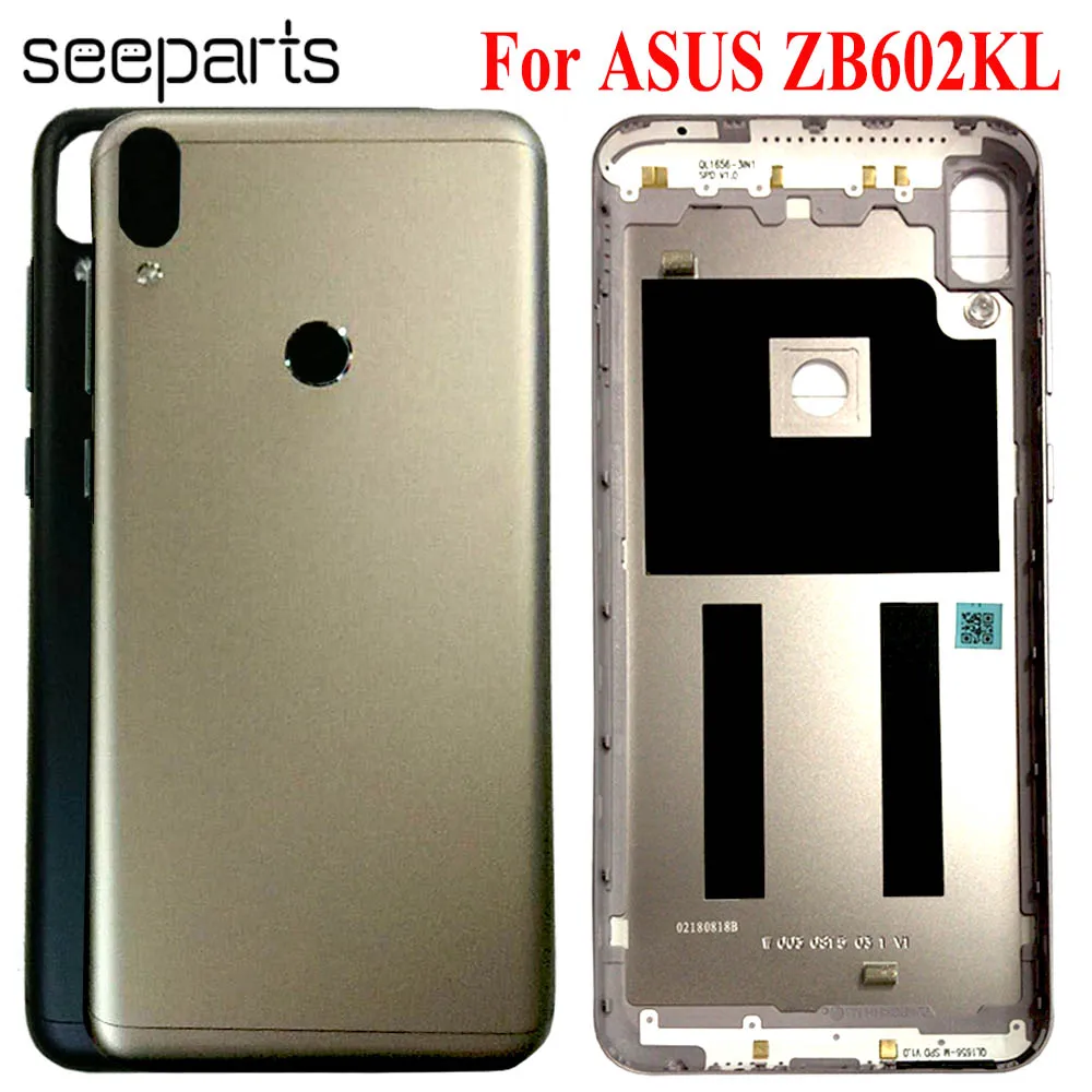Новый чехол для задней крышки батарейного отсека для Asus Zenfone Max Pro (M1) ZB602KL, крышка батарейного отсека для ASUS ZB602KL, крышка батарейного отсека