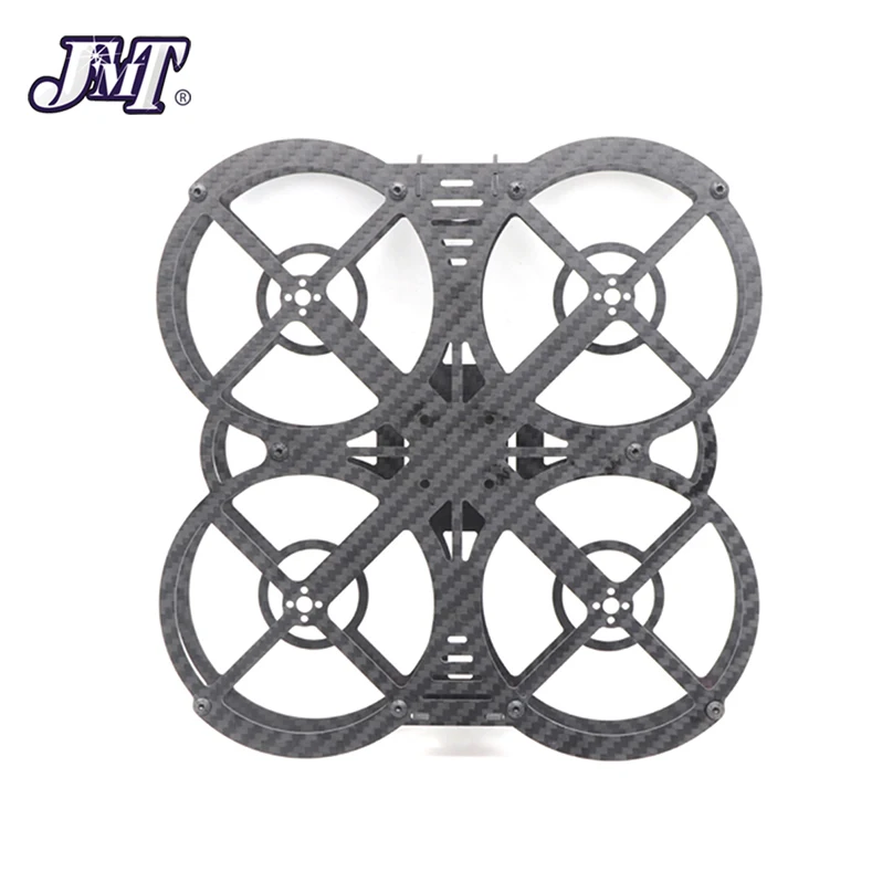 Jmt 135mm/200mm wheelbase fpv quadro kit com anel de proteção mini quadcopter rack fibra carbono cf para diy fpv racing drone