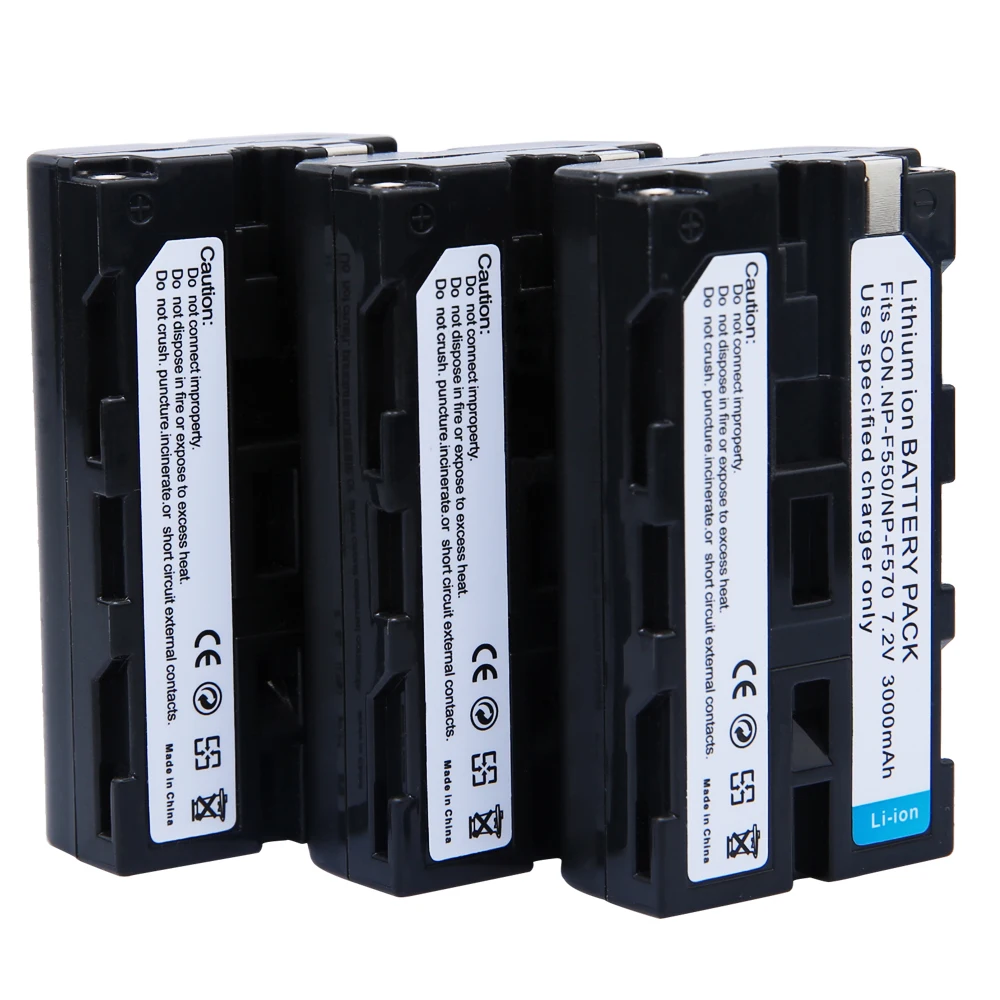 

Wholesale 5x batterie NP-F570 NP-F550 NP-F330 NP F550 NP F330 F750 Battery for sony CCD-SC55 CCD-TRV81 DCR-TRV210 MVC-FD81 Hi-8