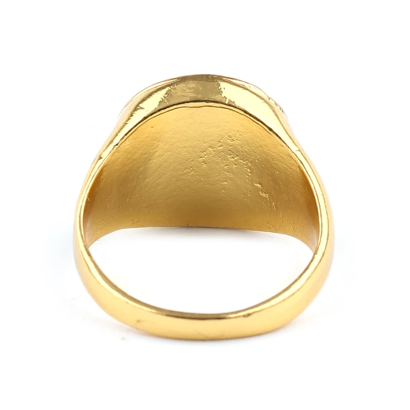 Kingsman-Custom Signet Rings for Men and Women, Jewelry Gold Color, Zinc Alloy, The Secret Service