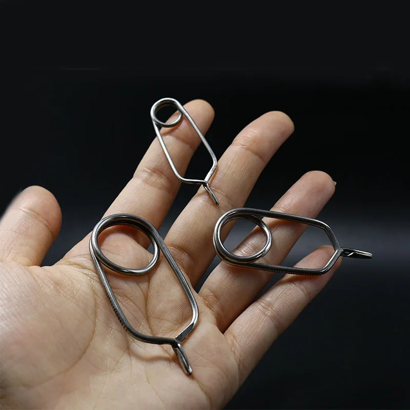 Royal Sissi hot 3optional Sizes English Style Tip Hackle Pliers Feather Clips clamp Rapping Hackle Tools general Fly Tying Tools