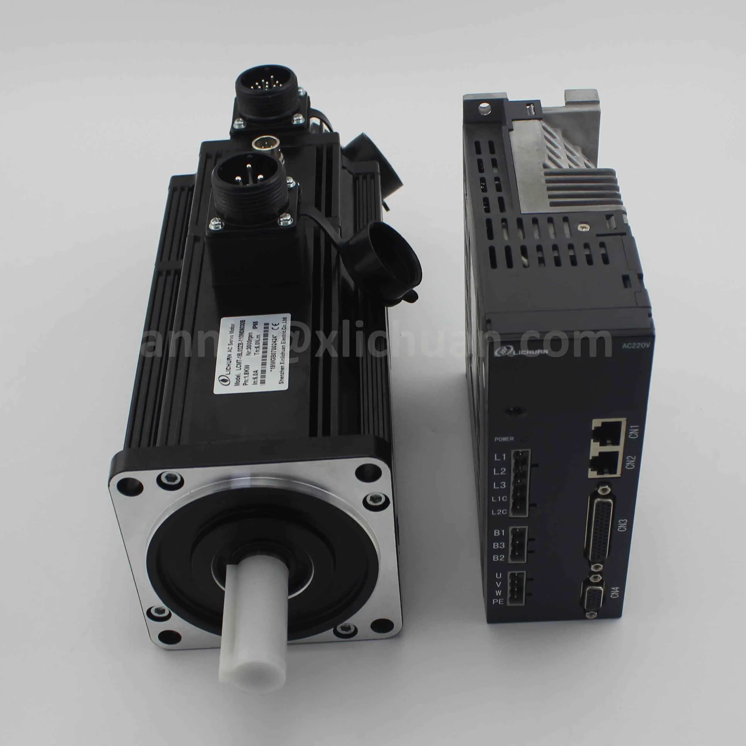 Imagem -03 - Lichuan-servo Motor ac com Freio para Servomotor 3000 kw kw nm Rpm Kit Cnc