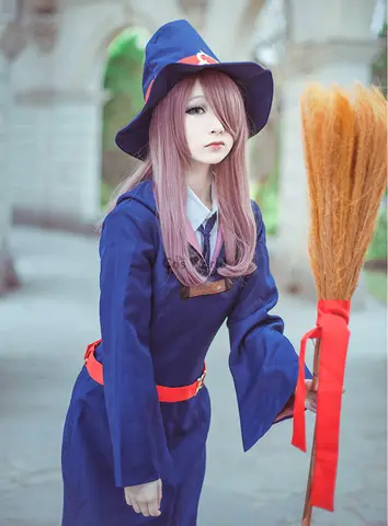 Little Witch Academia Sucy Mambavaran Halloween Halloweenkostymer Anime Anpassa Cosplay-kostymer 10 best sales Lilla Häxakademins cosplay - №6