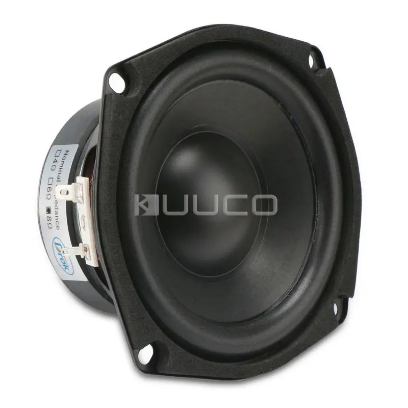 Imagem -02 - Alto-falante Estéreo Hi-fi 4.5-inch Ohms Alto-falante Baixo Chocante 40w Woofer para Alto-falantes Multimídia Alto-falantes Diy