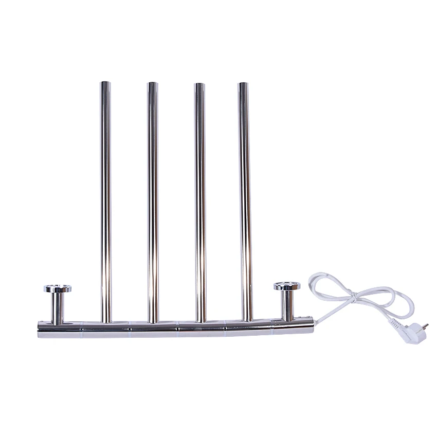 Stainless Steel Heated Towel Warmer Bathroom Wall Mounted Electric Heated Towel Rail Four-layer Towel Rack dryer YEK-8042