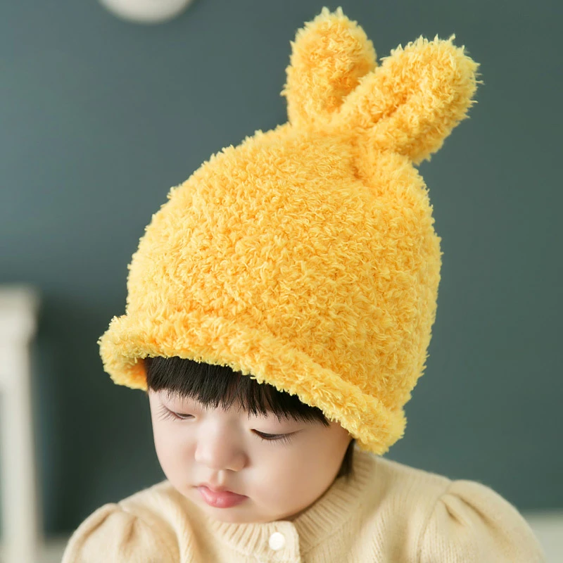 Lawadka Winter Thick Warm Polar fleece Baby Caps Boys Girls Toddler Winter Warm Baby Hat Cute Cartoon Caps 2021 New