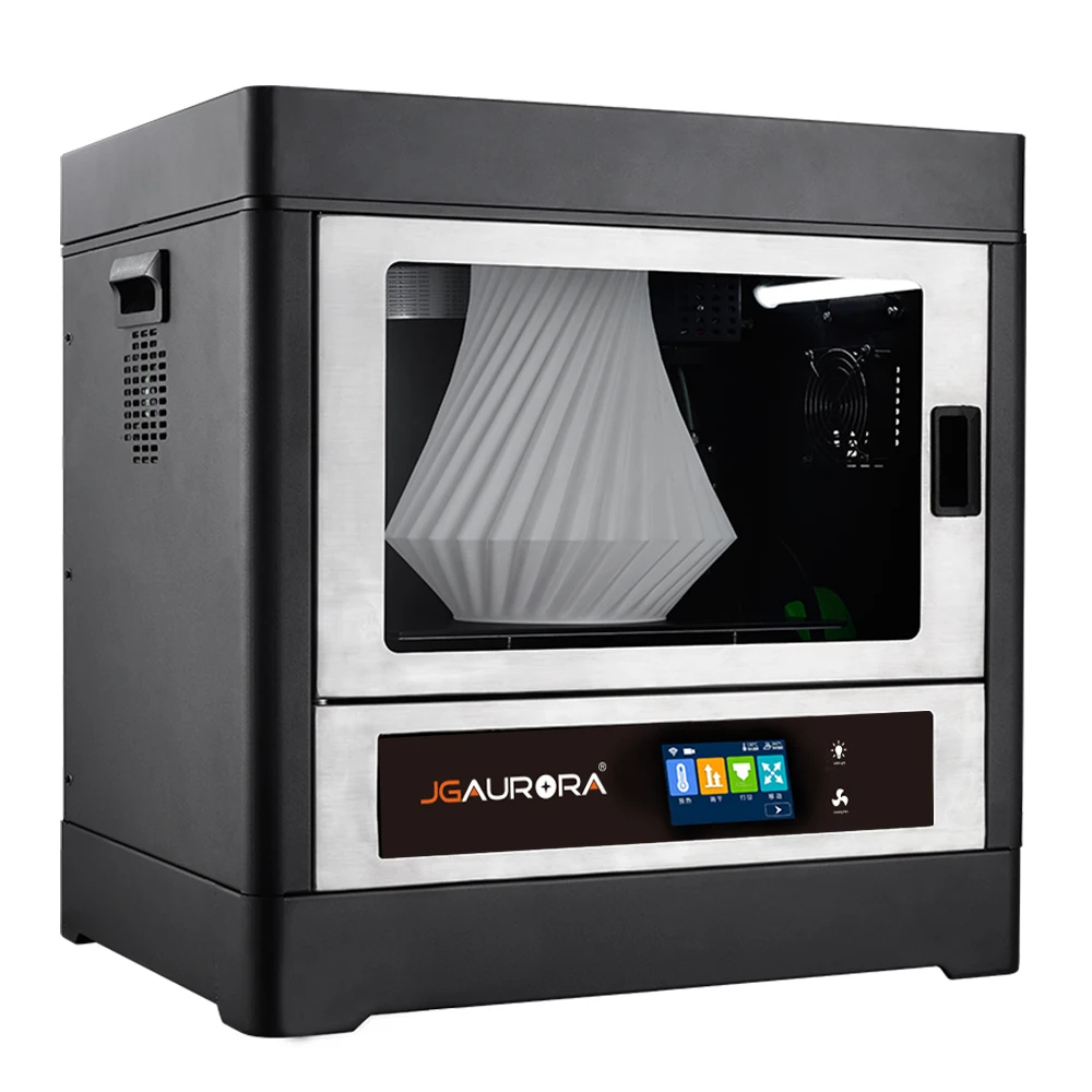 JGMaker A8S 3D Printer Fully Enclosed Linear Rail High Precision Large Print Size 350*250*300mm Dual Motor Meanwell Power Supply