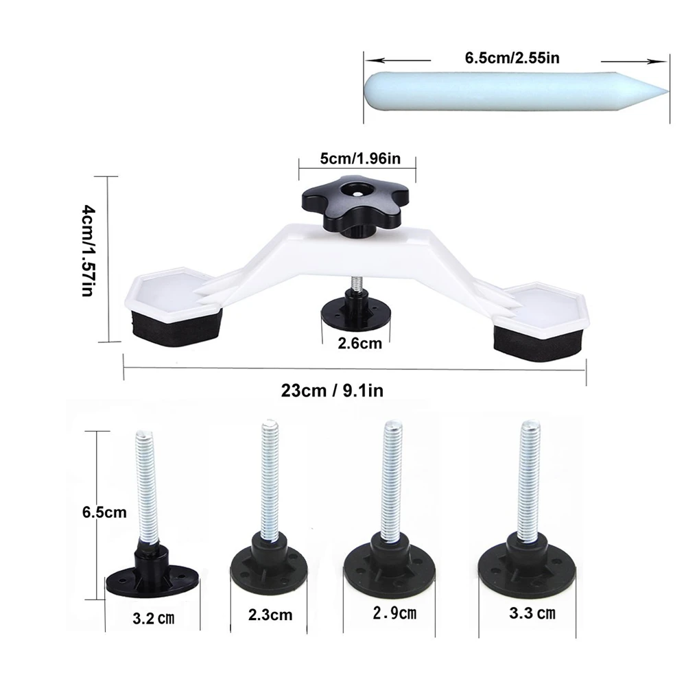 Plastic Bridge Pulling Dent Remover Hand Tool Set For Paintless Dent Repair Tool Kit for Car Body Dent Repair Tool