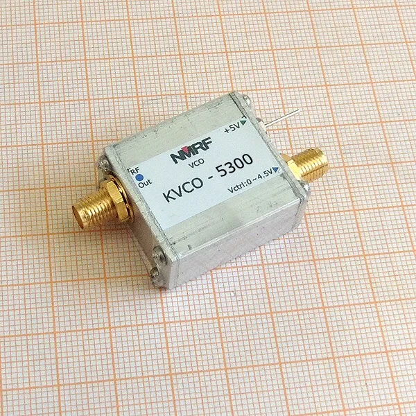 Free shipping KVCO-5300 5.3G RF microwave voltage controlled oscillator, VCO, sweep signal source, signal generator