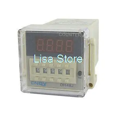 

DH48JA 1-999900 LED Display Digital Counter Relay AC 48V 50/60Hz