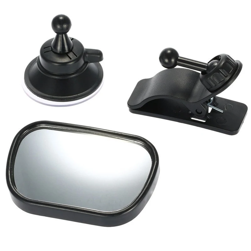 2 in 1 Mini Children Rear Convex Mirror Car Back Seat Baby Mirror Adjustable Auto Kids Monitor Safety Car Rearview mirror