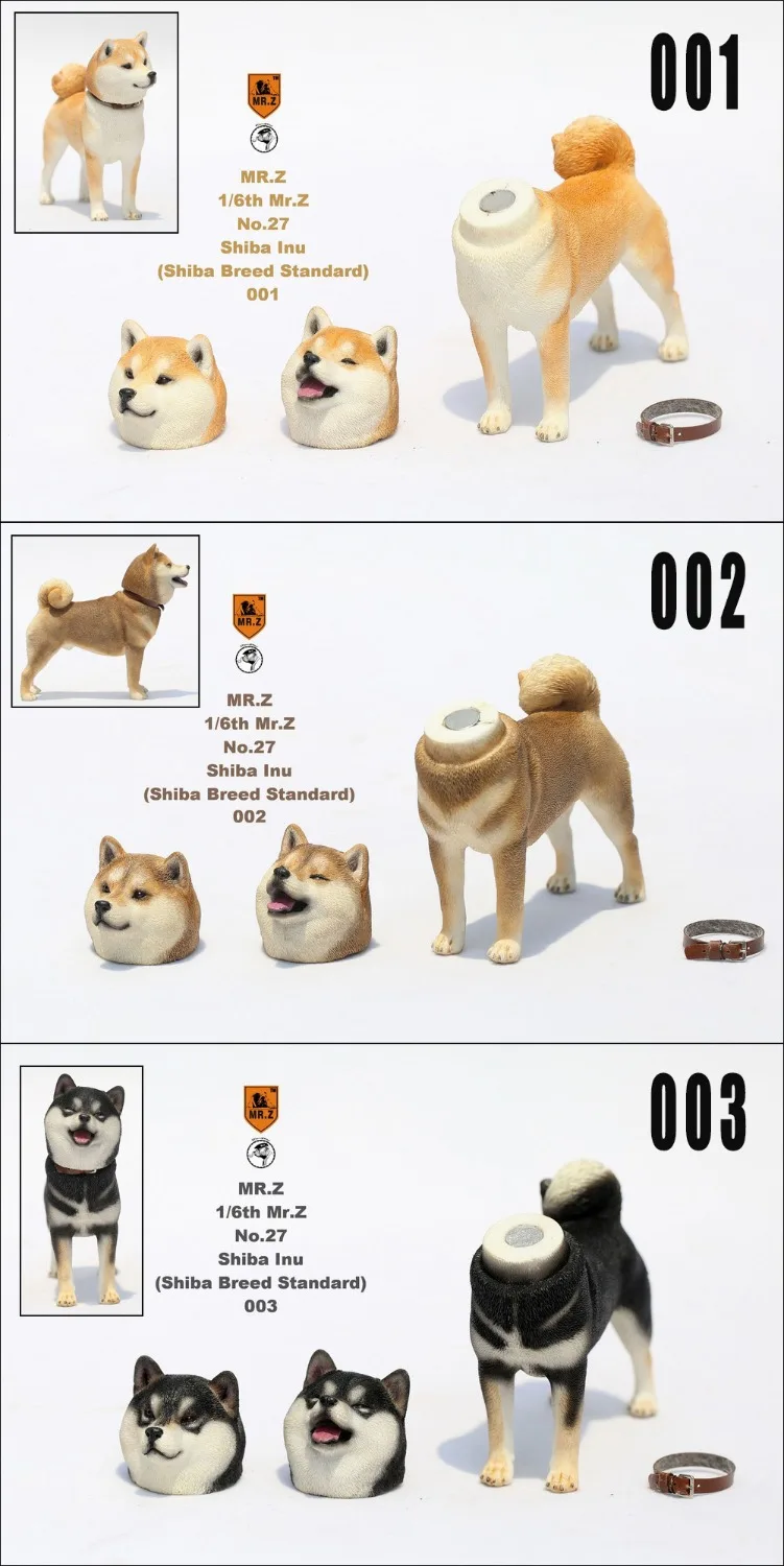 

1/6 scale figure accessories Japanese shiba Inu Pet dog for 12" action figure doll.not included doll and other accessories D1825