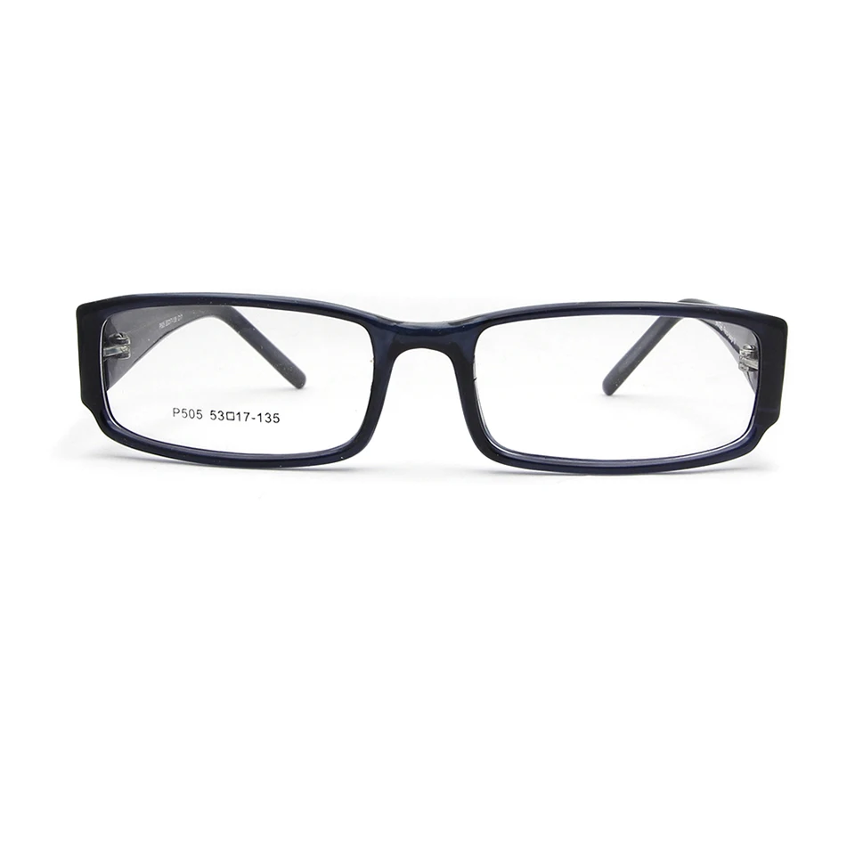 ESNBIE Acetate Optical Glasses Frame for Women Full Rim Womens Eye Frames Men Rectangle Eyeglasses Demo Lens